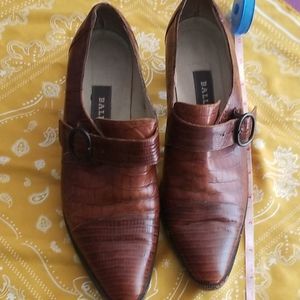 Bally Crocodile boots